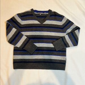 DKNYCo 100% wool sweater, blue, black, grey , size XXL